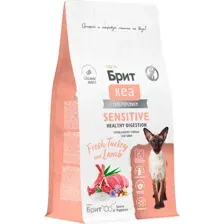 Сухой корм для кошек Брит Кеа Cat Sensitive Healthy Digestion с индейкой / 1066996 (400г)