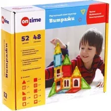 Магнитный конструктор On Time 45008 Витражи