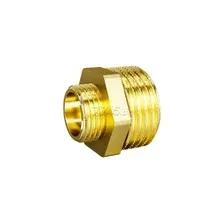 Ниппель латунный переходной 1&quotx3/4&quot с наружной резьбой LD (LD.65.503.25х20.0)
