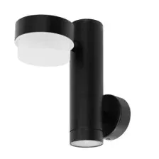 Уличный настенный светильник Arte Lamp Budapest A2362AL-2BK