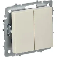 Выключатель перекрестный IEK Brite BR-V23-0-10-K10 (бежевый)