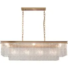 Люстра DeLight Collection Glace KG0998P-8L (brass)