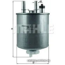 Топливный фильтр Mahle Knecht KL834