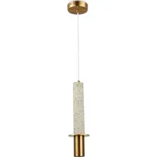 Подвесная люстра iLamp Lofty 10706-1 WH-BR