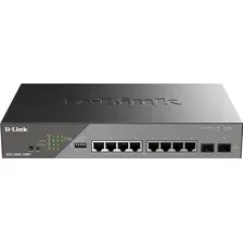 Управляемый коммутатор 2-го уровня D-Link DSS-200G-10MP/A1A