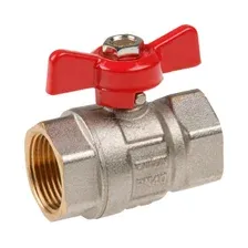 Кран шаровой 3/4" PN40 с внутренней резьбой бабочка AV ENGINEERING (AVE092034)