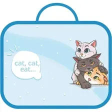 Папка с ручками Пчелка Три котика, ПШ-11