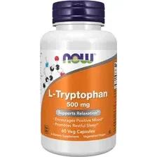 L-триптофан Now Foods L-Tryptophan 500 мг (120 капсул)