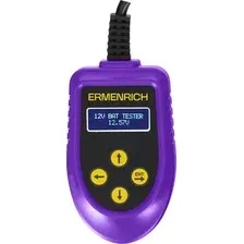 Тестер аккумуляторной батареи Ermenrich Zing AL30 / 85690 (фиолетовый)
