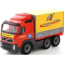 Грузовик Полесье Volvo автомобиль бортовой тентовый 8763