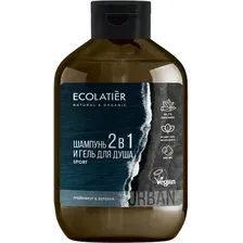 Ecolatier Гель для душа Urban Man грейпфрут и вербена 2 в 1 600 мл
