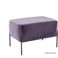 Банкетка Hype Mebel Баг (черный/фиолетовый)