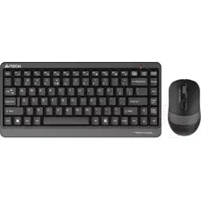 Клавиатура+мышь беспроводная   A4Tech Fstyler FG1110 серый