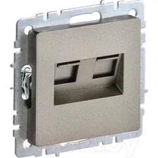 Розетка IEK BR-K20-1-K37 (шампань)