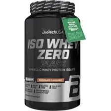 Протеин сывороточный (изолят) BioTech USA Iso Whey Zero Black (908 г, шоколад)