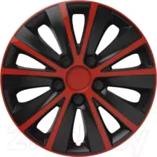 Набор колпаков VERSACO R15 Rapide 15" / 15RAPIDERB (4шт, красный/черный)