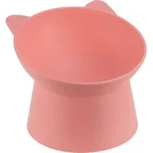 Миска для животных Idea Кот М1806  (коралловый)