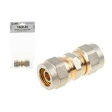Муфта латунная 16(2,0) AV ENGINEERING (AVE309005)