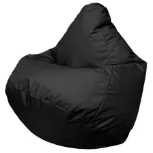 Кресло-мешок Flagman Груша Мега XXXL Street Г3.12-001 (черный)