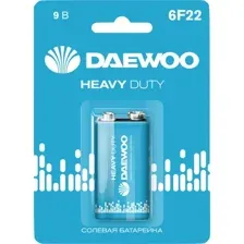Батарейка Daewoo Heavy Duty 6F22 5029248