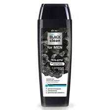 ГЕЛЬ-ДУШ с активным углем для мытья волос, тела и бороды 400 мл