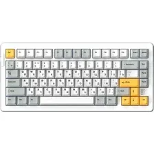 Клавиатура Dareu A81, white/yellow