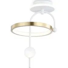 Люстра Ambrella Comfort FL66422 WH/GD (белый/золото)