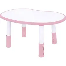 Стол детский Brabix Kids CT-002 / 533295 (белый/розовый)