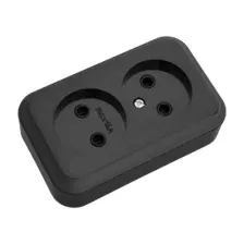 Розетка Bylectrica РА16-260 (черный)