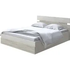 Кровать PROxSON Milton с ПМ 140x200 (дуб шамони светлый 124/ясень шимо светлый)