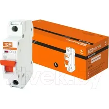 Выключатель автоматический TDM Electric ВА 47-29 1Р 13А (D) 4.5кА SQ0206-0140