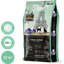 Корм для кошек Bon Appetit Adult Urinary, с курицей и лососем, 12 кг