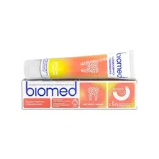 Biomed healthywhite инновационная зубная паста снижение чувствительности отбеливание и восстановление эмали гуава 65 г