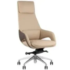 Кресло офисное TopChairs Reign A666-A 2006-11 (бежевый)