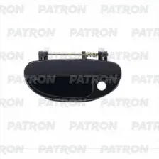 Ручка двери наружн передн лев Daewoo Nubira 98-04 черн PATRON P20-0154L