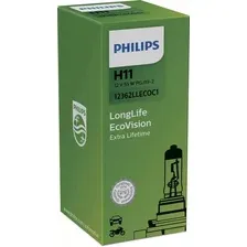 Галогенная лампа Philips H11 LongLife EcoVision 1шт