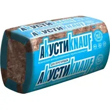 Теплоизоляция KNAUF Акусти AS 50x610x1230 (16 шт в упаковке)