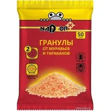 Средство от насекомых Nadzor Гранулы от муравьев и тараканов 50 г