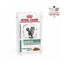 Пауч Royal Canin для кошек при диабете, кусочки в соусе, Diabetic Feline, 85 г