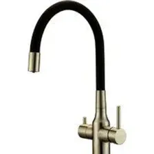 Смеситель Paulmark Salix Sa213419-BR (черный/бронза)