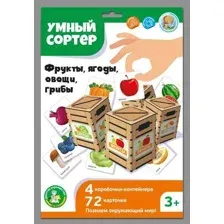 Сортер Десятое королевство Фрукты, ягоды, овощи, грибы 04718