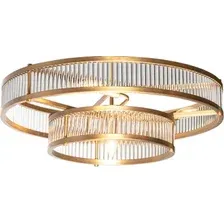 Люстра средней высоты DeLight Collection BR3031 (brushed brass)