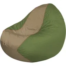 Кресло-мешок Flagman Classic K2.1-155 (оливковый/бежевый)