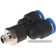 Фитинг RockForce Фитинг Y-образный для пласт. труб 10 мм 1/8" RF-SPX10-01