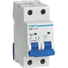 Выключатель автоматический Chint NB1-63H 2P 32A 10кА C (R) / 179831