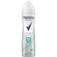 Антиперспирант аэрозоль Rexona антибактериальная свежесть, 150 мл