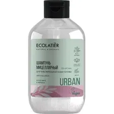 Шампунь для волос Ecolatier Urban мицеллярный д/чувствит. кожи головы алоэ вера и вербена (600мл)