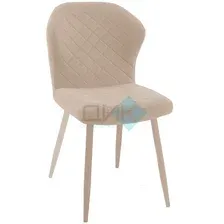 стул кухонный DikLine 239 Beige (велюр B), B03 бежевый