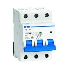 Выключатель автоматический Chint NB1-63 3P 2A 6kA B (DB) / 179687
