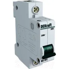 Выключатель автоматический DEKraft 11108DEK